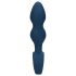 Loveline - dildo anal con anillo intermedio (azul)