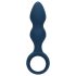 Loveline - dildo anal con anillo intermedio (azul)