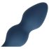 Loveline - dildo anal con anillo intermedio (azul)