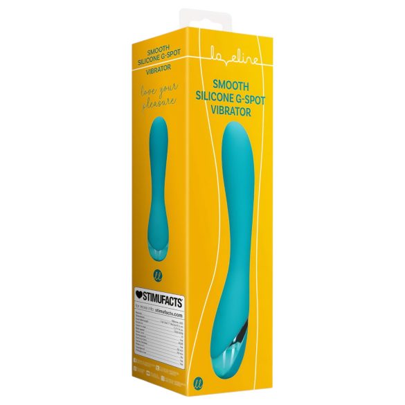 Loveline - vibrador punto G recargable - silicona turquesa