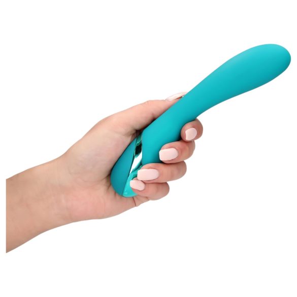 Loveline - vibrador punto G recargable - silicona turquesa