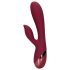 Loveline - vibrador con brazo para clítoris (rojo)
