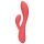 Loveline - vibrador impermeable recargable con estimulador (rosa)