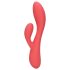 Loveline - vibrador impermeable recargable con estimulador (rosa)