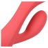 Loveline - vibrador impermeable recargable con estimulador (rosa)