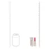 Loveline Angel - vibrador con forma de pintalabios con 4 accesorios (rosa)