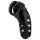 ManCage Modelo 06 - jaula para pene para hombres (negra) - 14 cm