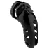 ManCage Modelo 06 - jaula para pene para hombres (negra) - 14 cm