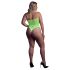 ¡Ay! - Body efecto tirantes fosforescente (neón verde) - XL-4XL