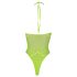¡Ay! - Body efecto tirantes fosforescente (neón verde) - XL-4XL