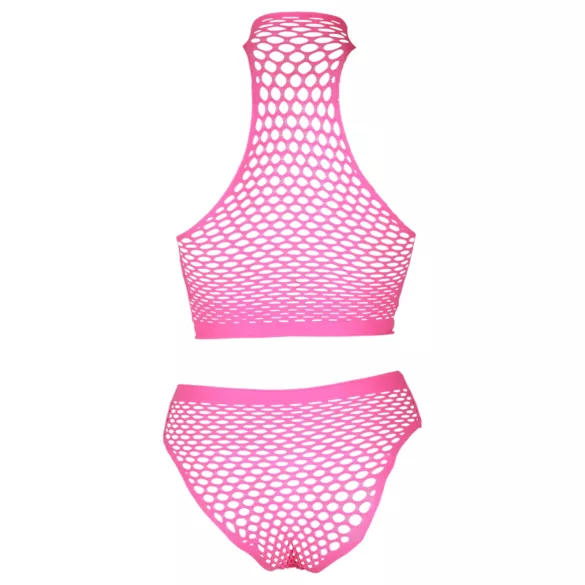 Ouch! - conjunto de lencería fluorescente - rosa