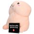 Peluche erótico pene grande - 30cm (natural)