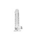 REALROCK - Dildo realista transparente - 17 cm