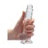 REALROCK - dildo realista transparente (17cm)