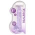 REALROCK - dildo realista transparente - lila (19cm)