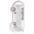 REALROCK - Dildo transparente realista - transparente (22 cm)