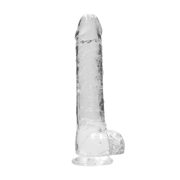 RealRock - consolador realista transparente - 22 cm