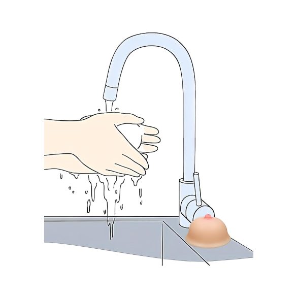 Titty - jabón en forma de pecho - natural - 95g