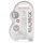 REALROCK - Consolador transparente realista - transparente (15 cm)