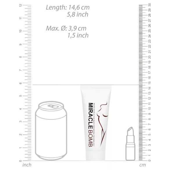 Pharmquests Miracle Bomb - crema reafirmante y potenciadora de busto - 100ml