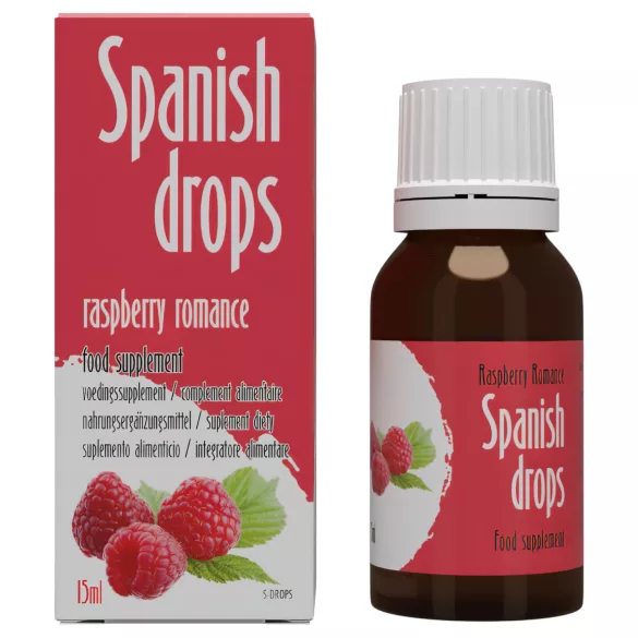 Cobeco Spanish Drops - gotas estimulantes - frambuesa - 15 ml