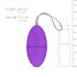 Easytoys - Huevo vibrador inalámbrico de 7 ritmos (morado)