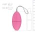 Easytoys - Huevo Vibrador de 7 Ritmos con Control Remoto (rosa)