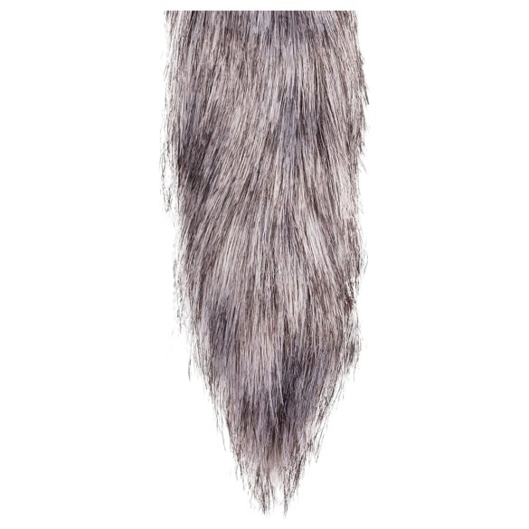 Easytoys Fox NO5 - plug anal de metal con cola de zorro - plateado