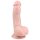 Easytoys - Consolador con ventosa y testículos (15 cm) - color natural