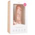 Easytoys - Dildo con ventosa y testículos (17,5 cm) - natural