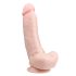 Easytoys - Dildo con Ventosa y Testículos (20cm) - Natural