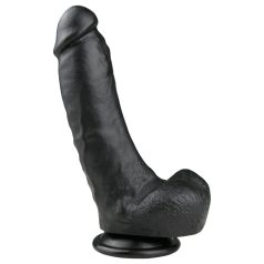 Easytoys - consolador oscuro con ventosa (20cm)