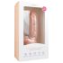 Easytoys - dildo con ventosa y testículos (22,5cm) - natural
