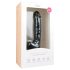Easytoys - Dildo con ventosa y testículos (22,5cm) - negro