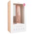 Easytoys - Dildo Grande con Ventosa y Testículos (29,5 cm) - Natural