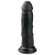 Easytoys - Dildo realista con ventosa (15,5 cm) - negro