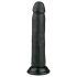 Easytoys - Dildo realista con ventosa (20,5 cm) - negro
