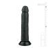 Easytoys - Dildo realista con ventosa (20,5cm) - negro