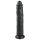Easytoys - dildo extra grande con ventosa (28,5cm) - negro