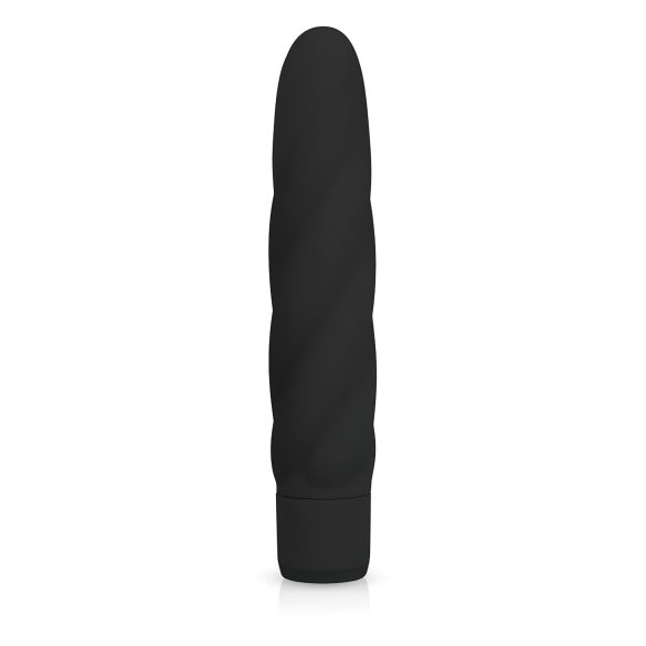 Easytoys Power Vibe - vibrador barra retorcida silicona negra