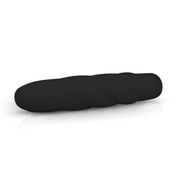 Easytoys Power Vibe - vibrador barra retorcida silicona negra