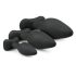 Easytoys Rocket - set de plugs anales negro (3 piezas)