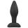 Easytoys - tapón anal de silicona - pequeño (negro)