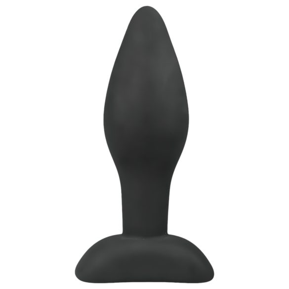 Easytoys - tapón anal de silicona - pequeño (negro)