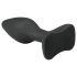 Easytoys - tapón anal de silicona - pequeño (negro)