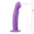 Easytoys - dildo ondulado con ventosa (morado)
