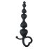 EasyToys - consolador anal perlado (negro)