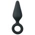 Easytoys Pointy Plug S - enchufe anal (negro) - pequeño