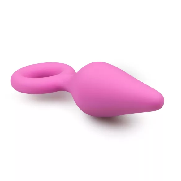 Easytoys - plug anal pequeño - silicona rosa