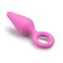 Plug anal rosa - pequeño